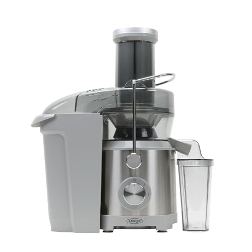 Centrifugal Juicer with Extra Large Chute High Speed Extractor For Fruits and Vegetables (Silver)