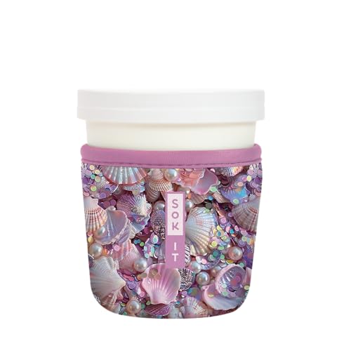 IceCreamSok Insulated Neoprene Cover (Shimmering Shores / Fits Tapered Pints)