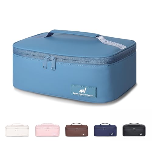 NOL Insulated Lunch Bag for Adults (Dusty blue / Small (4.5 Liters))