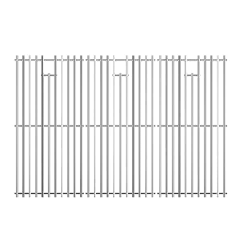 17" Stainless Steel Cooking Grates for Charbroil Commercial Infrared 3 Burner 463355220 463242516 463242515 466242615 463243016 (17" D x 23.1" W)