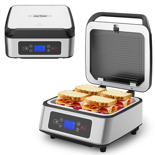 1300W Smokeless Grill Indoor with Auto (White)