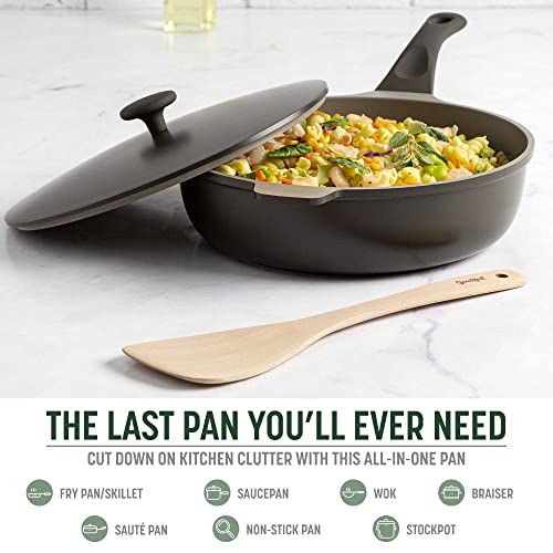 All-in-One Pan, Multilayer Nonstick Cookware Set, High-Performance Construction, Multipurpose Design Replaces Multiple Pots and Pans, Dishwasher Safe, 11-Inch, 4.4-Quart Capacity, Graphite (Graphite / 11-Inch / All-In-One Pan)