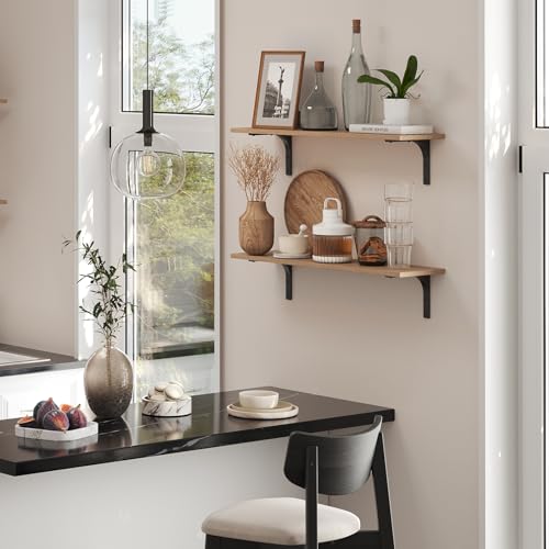 Long Wall Shelves (Natural / 31.5 Inch)