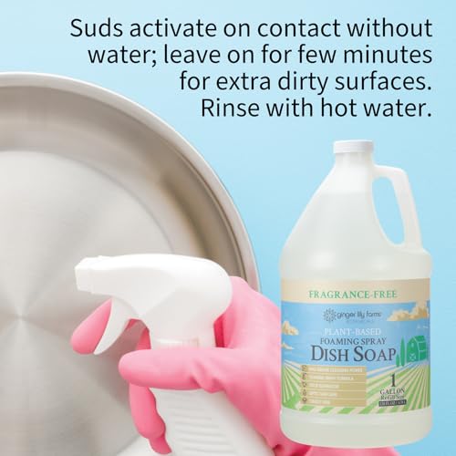 Botanicals Spray Dish Soap (128 Fl Oz (Pack of 4))
