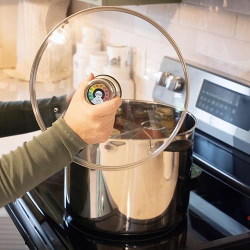 21.5 Quart Water Bath Canner with Pressure Gauge (Silver)