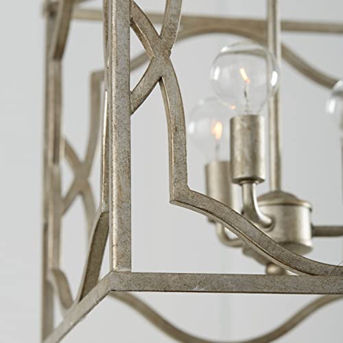 Capital Lighting 9481AS Blakely Lantern Foyer Pendant (Antique Silver)
