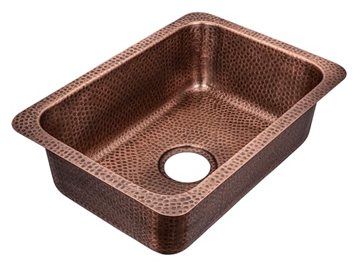 Kitchen & Bar Sink (21 inches / Pure Copper)