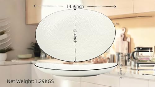15" Large Serving Platter (2 Count)
