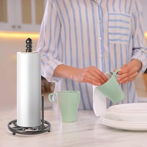 Cast Iron Paper Towel Holder (Coffee Gold)