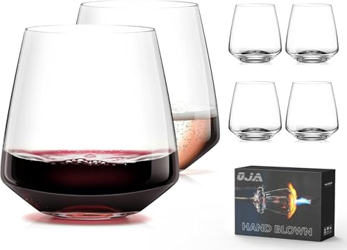 Wine Glasses Set (Set of 6-13.5 oz)