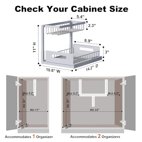 Under Sink Organizer (2 Count)