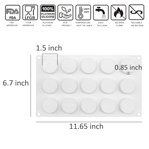 Cylinder Silicone Mold for Baking Mousse Cake