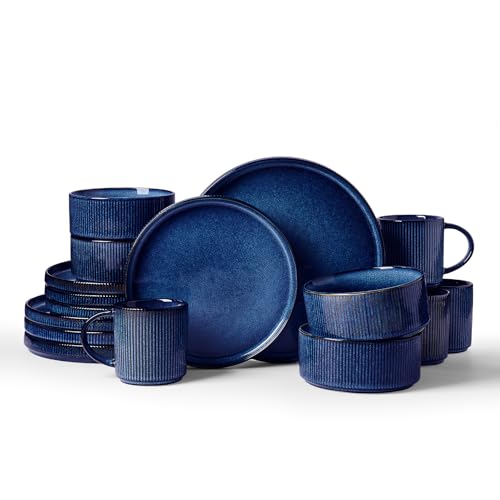 Star Dinnerware Sets with Mugs (Nebulas Blue)