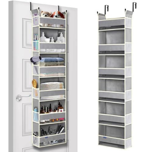 Over The Door Organizer 6 (Grey / 6-shelf)