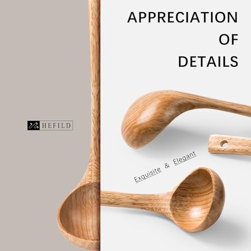 Wooden Soup Ladle for Cooking
