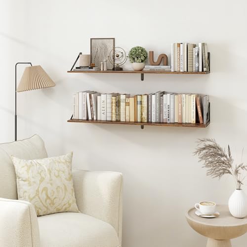 Deep Floating Shelves for Wall