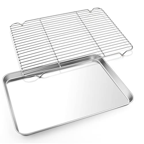 Cookie Sheet with Rack Set (17.7"x13")
