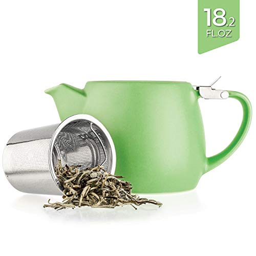 Pluto Porcelain Small Teapot Lime (Lime)