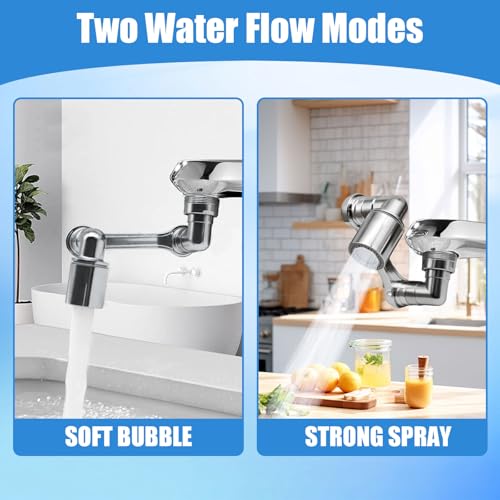 1080° Swivel Faucet Extender