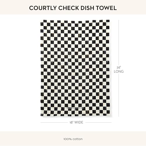 Cotton Dish Towel (Courtly Check / 1-Pack)