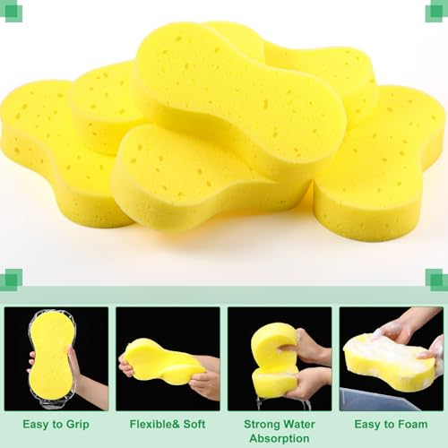 48 Pack Car Wash Sponges Large Sponges Bulk Big All (48 Count)