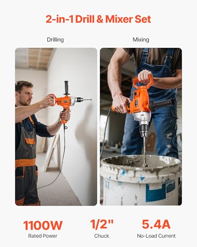 Drill Mixer 1 (1/2inch & 1100W)