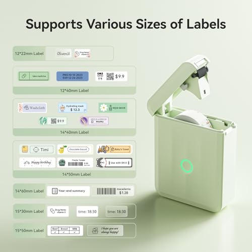 D110 Label Maker Machine with Tape