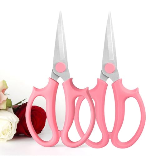 Flower Scissors (Pink Slender 2pics)