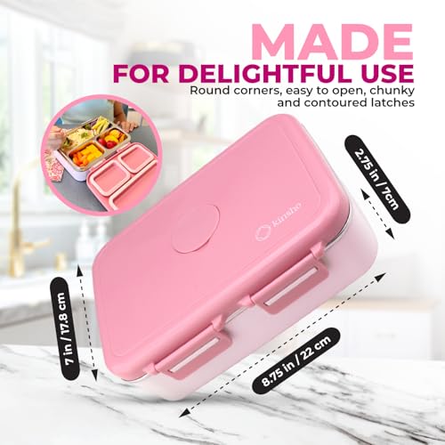 Stainless Steel Bento Box Lunch Container for Kids Adults