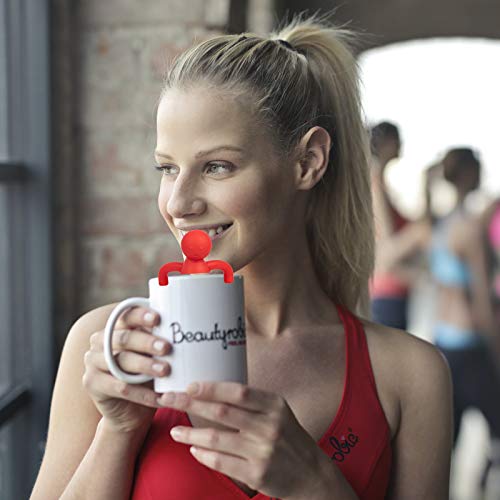 Cute Tea Infuser for Loose Leaf Tea (Red)