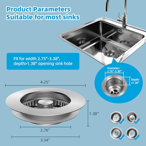 All Metal 3 in (Brushed Nickel)