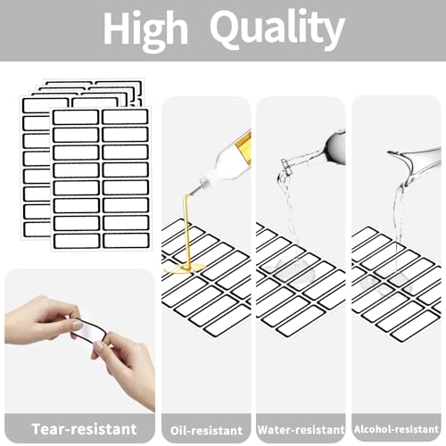 Removable Freezer Labels Stickers