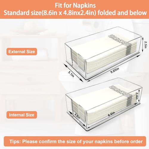Acrylic Napkin Holder for Paper Napkins