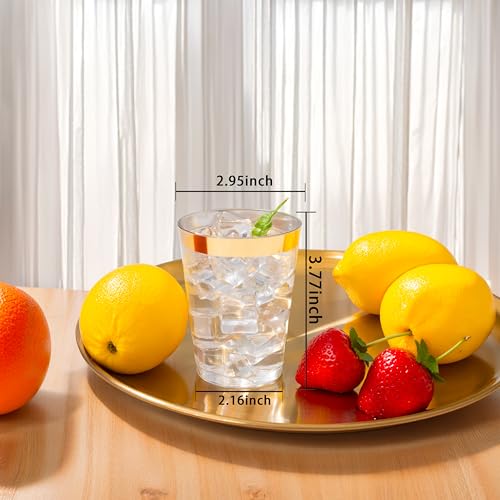 60 Pack Gold Plastic Cups (10-Gold-60)