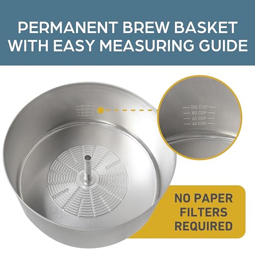 Commercial Coffee Urn Highly (100-Cup)