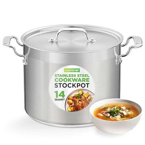Stainless Steel Cookware Stockpot (14 Quarts)