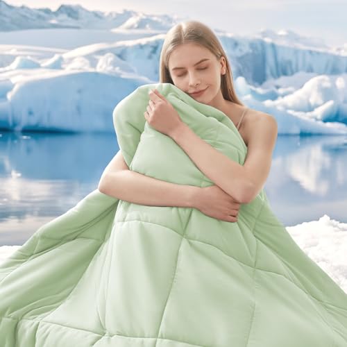Cooling Comforter King Size (Cool Green / Cooling King（90*108）)