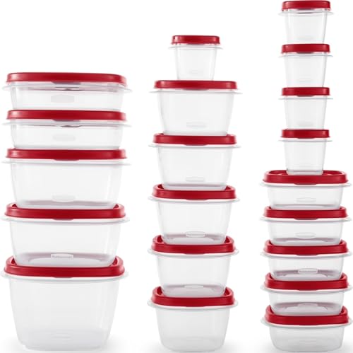 42 Piece Food Storage Containers with Lids (42-Piece)