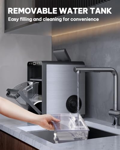 Nugget Ice Maker Countertop (Smart Controlled / 44 lbs)