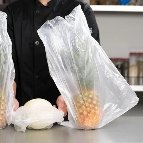 4 Rolls] 18 x 24 Plastic Produce Bags on a Roll (4 Count)