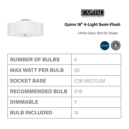 Capital Lighting 4453BG (18" Width)