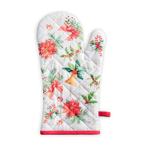 Maison d'Hermine Oven Gloves 100% Cotton Oven Mitt (101 - Chromo / 7.5" x 13" (Oven Mitt))
