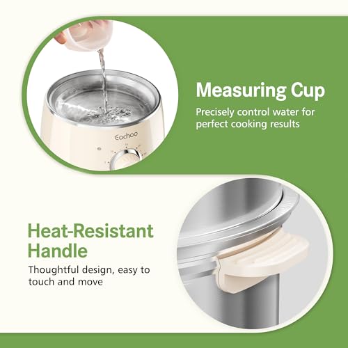 Hard Boiled Egg Cooker (Beige / 2-Tier)