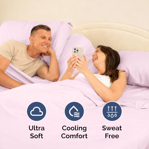Flex Top Split Head King 4 Piece Sheet Set (32 - Light Pink / Split Head/Flex Top)