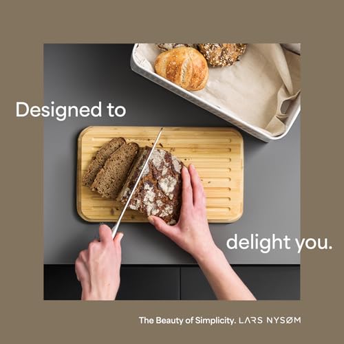 Bread Box for Kitchen Countertop (Almond Beige)