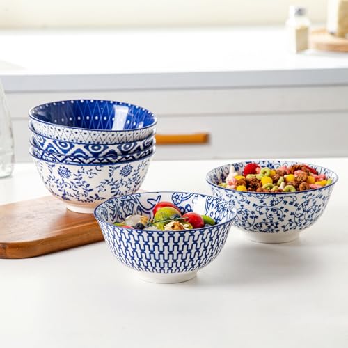 24 Oz Ceramic Soup Bowls Set of 6 (6 Count)