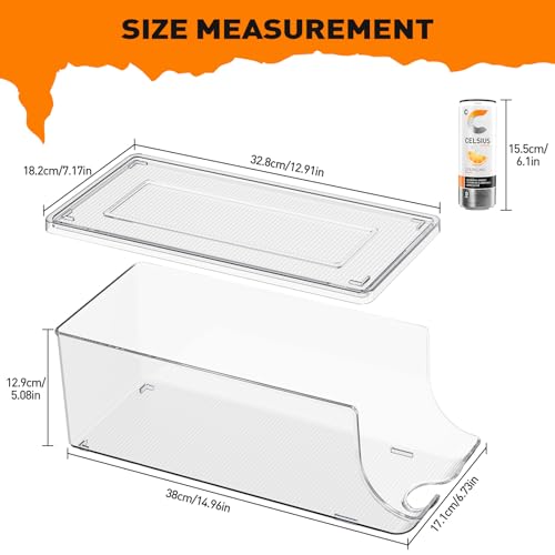 Skinny Can Organizer for Refrigerator (2 Count)
