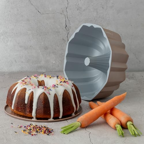 Inara 10 Cup Fluted Cake Pan Nonstick