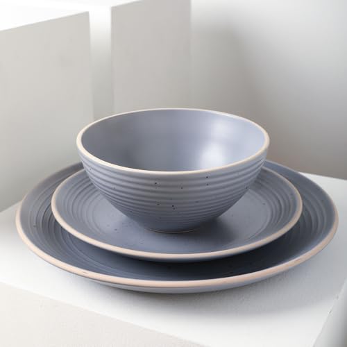 Lauren Modern Stoneware 32 (32-Piece Service for 8 / Light Gray)