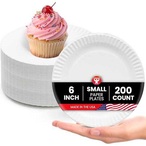 Paper Plates 6 (200-Pk / 6-Inch)